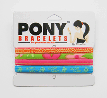 MULTI COLORS PONY BRACELET